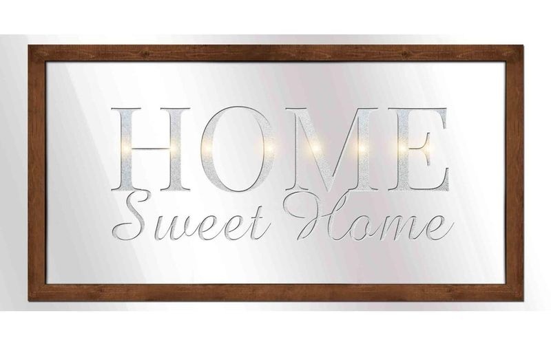 Dameco Spiegel LED «Home» 40 x 20 cm
