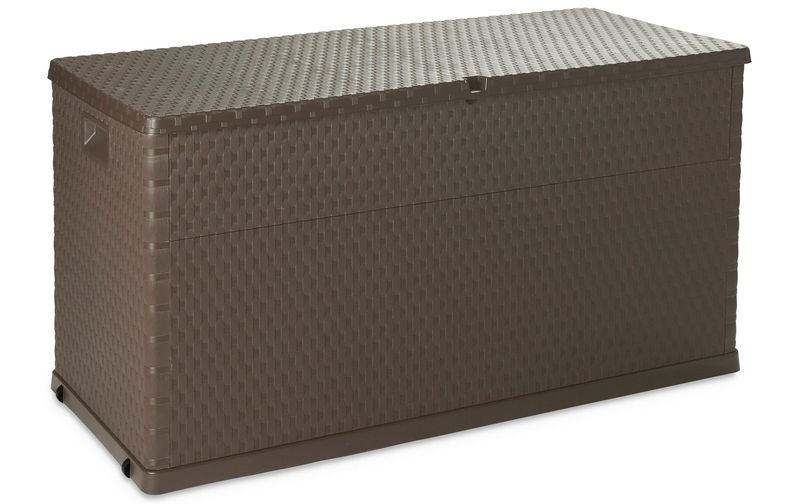 Toomax Gartenbox Rattan, 120 x 56 x 63 cm, Braun