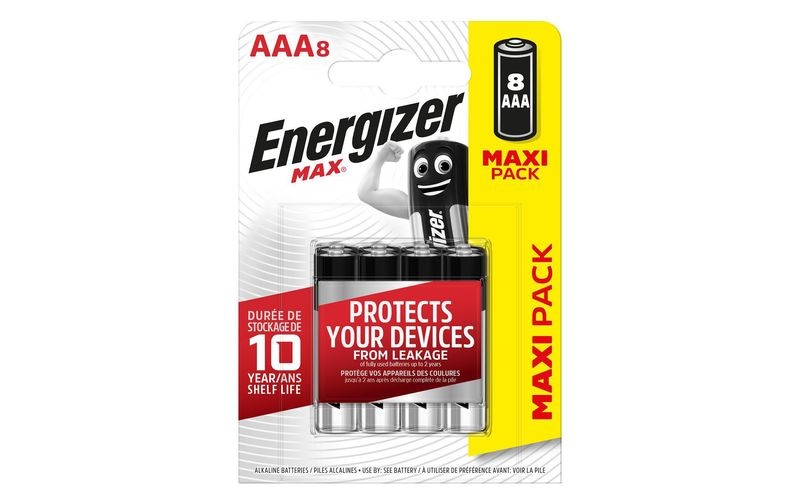 Energizer Max Aaa/Lr03 (8Stk.) Batterie