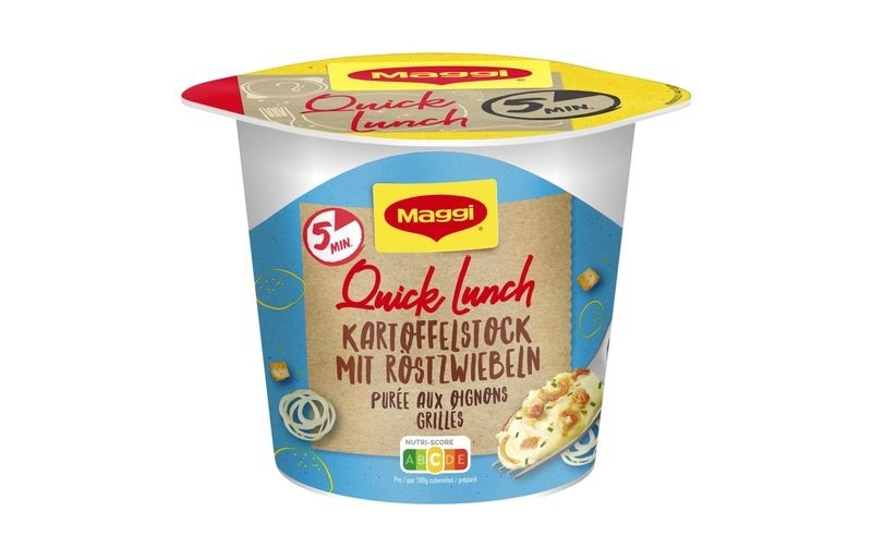 Wine & Gourmet - Maggi Quick Lunch Kartoffelstock mit Röstzwiebel - 8x 56g