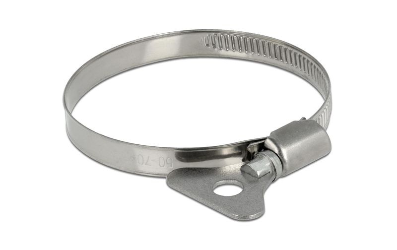 Delock Schlauchschellen-Set 50-70 mm 10 Stück