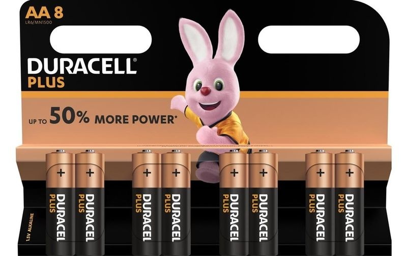 Duracell Alkaline-Batterien, 8 Stück Aa(Lr6)