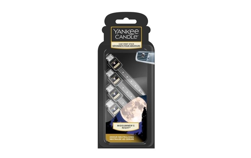 Yankee Candle Midsummers Night Car Vent Stick 4 Pieces