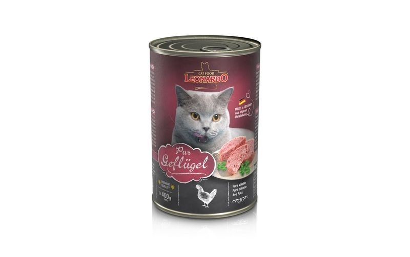 Leonardo All Meat 6 x 400 g - Geflügel pur