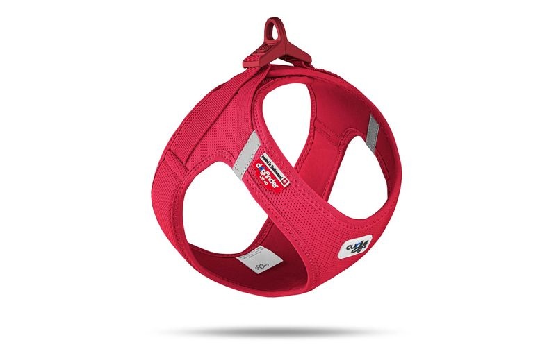 curli Geschirr Vest Air-Mesh XL, Rot