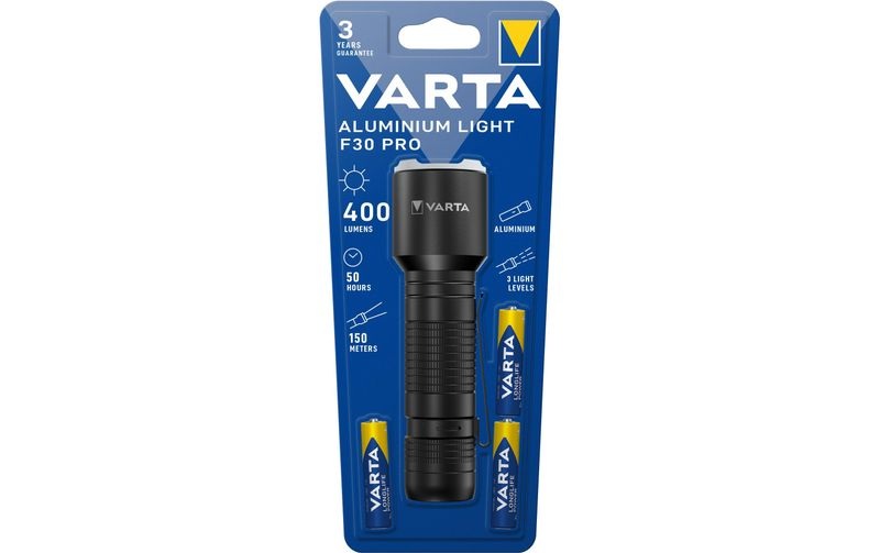 LED Taschenlampe - F30 Pro Aluminium Light, stoßfest