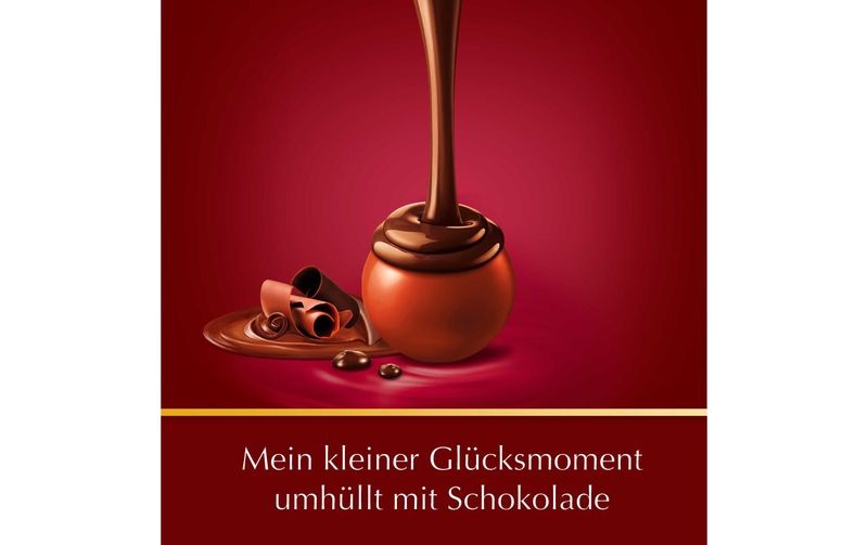 Lindt Pralinen Lindor Kugeln Double Chocolate 200 g