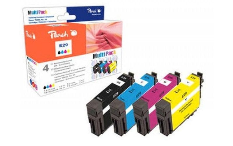 Peach Spar Pack Tintenpatronen kompatibel zu Epson No. 29, T2986