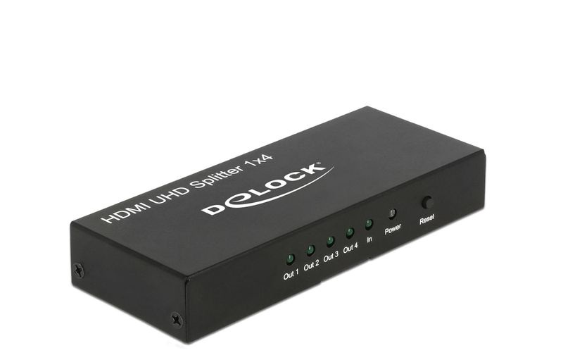 DeLock 4-Port Signalsplitter HDMI - HDMI