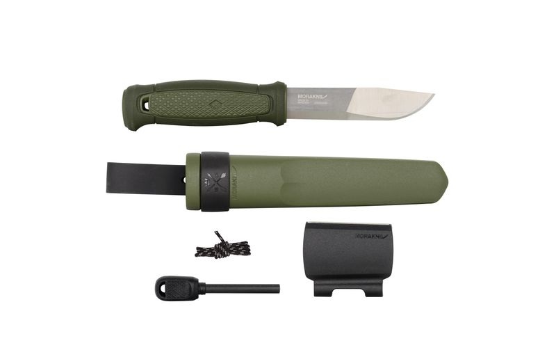Morakniv Kansbol Messer mit Survival Kit - Grün -