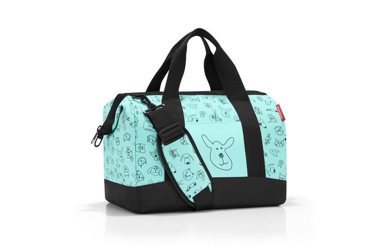reisenthel ® allrounder M kids cats and dogs mint - türkis