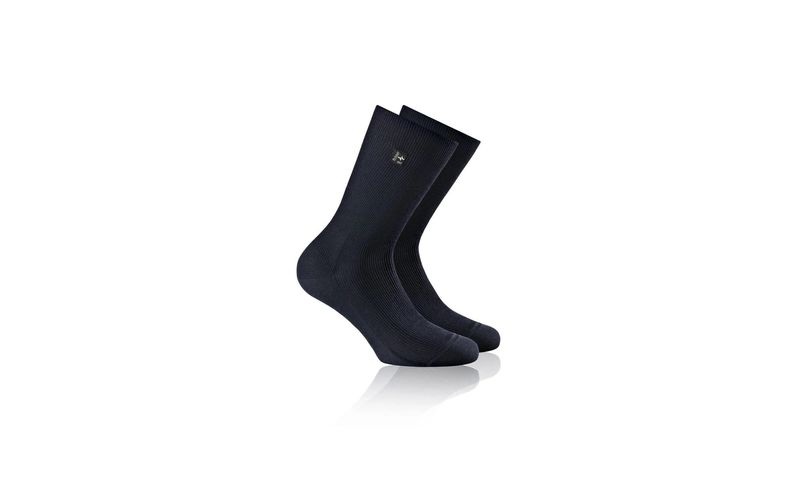 Rohner Socks Socken Platin Dunkelblau
