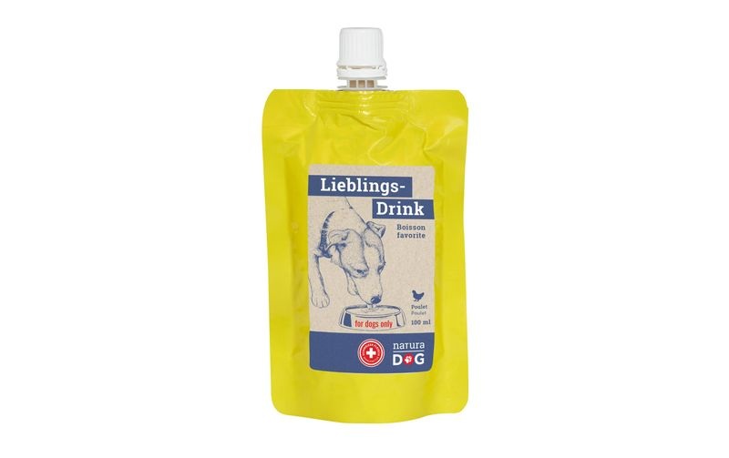 naturaDog Lieblingsdrink Poulet, 100 ml