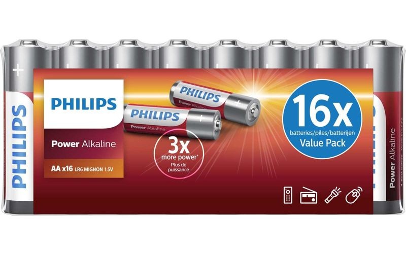 Philips AA / Lr06 (16 Stk.) Batterie