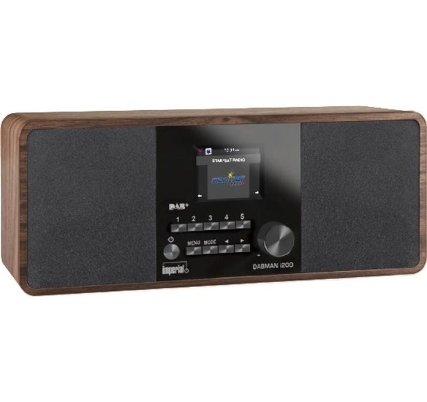 Imperial Dabman I200 - Digitalradio (Dab+, FM, Internet radio, Braun)