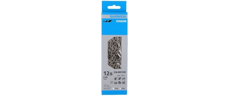 Shimano XTR CN-M9100 Kette 11/12-fach Quick-Link 124 Glieder 2019 Ketten
