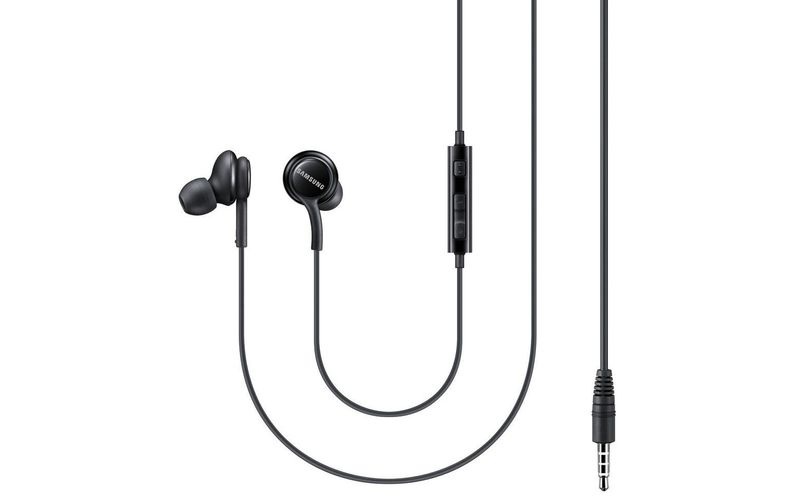 Samsung - Stereo In-Ear Kopfhörer Headset mit 3.5 mm Klinken Anschluss (EO-IA500BBEGWW) - Schwarz