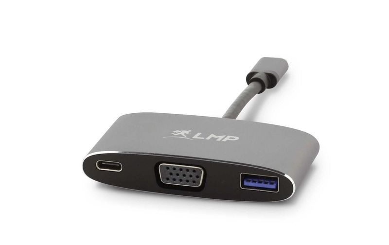 LMP USB-C-multiport adapter space grey Adapter