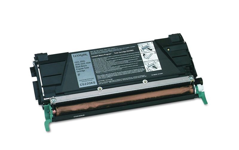Original Tonerpatrone schwarz Lexmark C5220KS