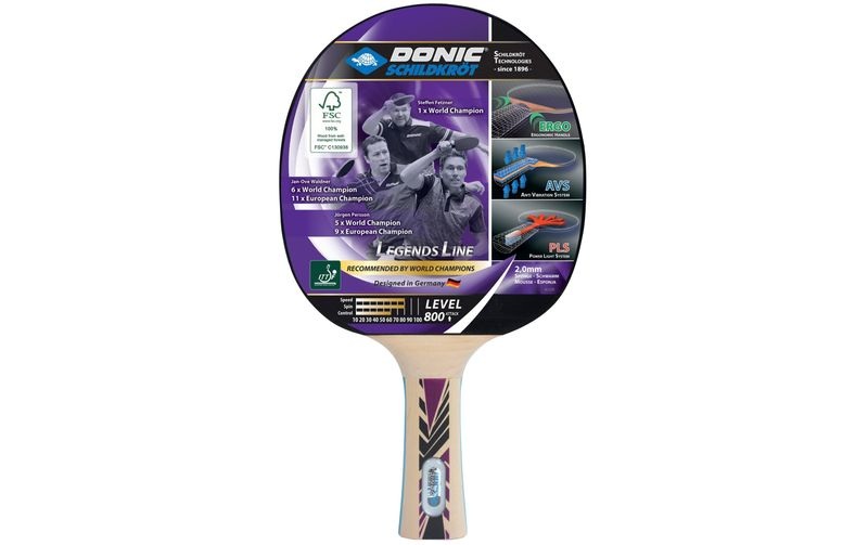 Donic-Schildkröt Legends 800 Tischtennisschläger