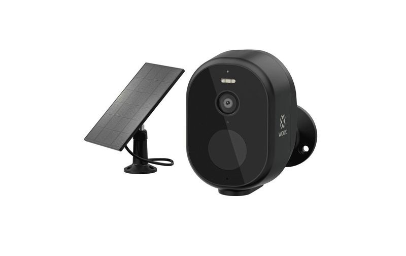 WOOX Netzwerkkamera WiFi Smart Outdoor Camera Solar R4252, DC 5 V