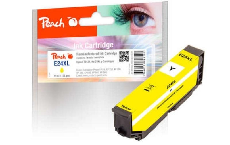 Peach 318121 Druckerpatrone 1 Stück(e) Kompatibel Hohe (XL-) Ausbeute Gelb