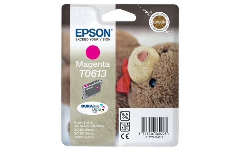 Original Tintenpatrone magenta Epson T0613