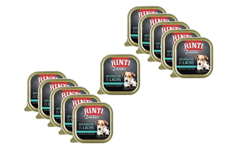 Rinti Feinest Huhn+Lachs 150G