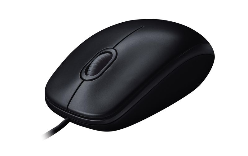 Logitech M90 USB-Maus Optisch Schwarz
