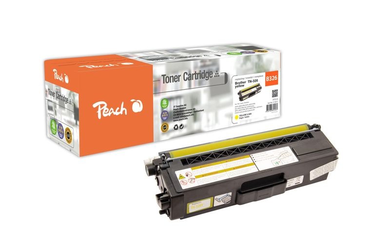 Peach Tonermodul gelb kompatibel zu Brother TN-326Y