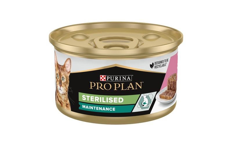 Pro Plan Cat Sterilised 24 x 85 g - Thunfisch & Lachs
