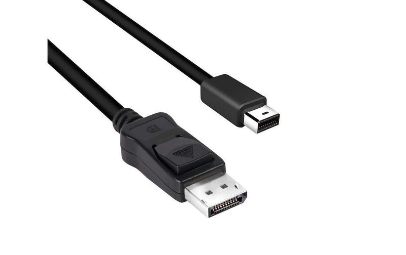 club3D DisplayPort Anschlusskabel [1x Mini-DisplayPort Stecker - 1x DisplayPort Stecker] 2 m Schwarz