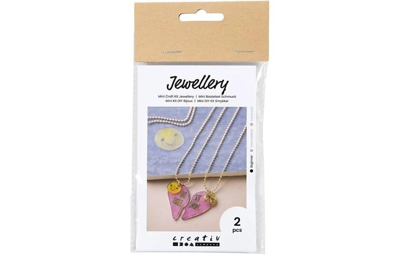 Creativ Company Schmuck Bastelset Halsketten mit Schrumpffolie