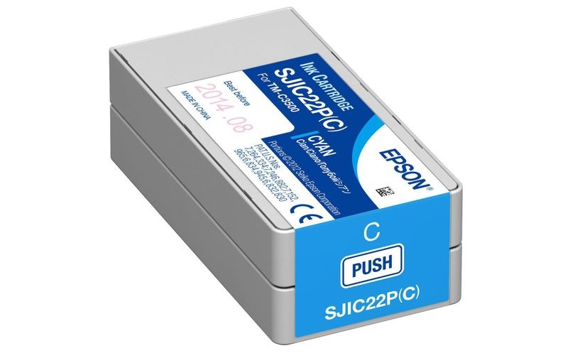 Original Tintenpatrone cyan Epson No. S020602, C33S020602