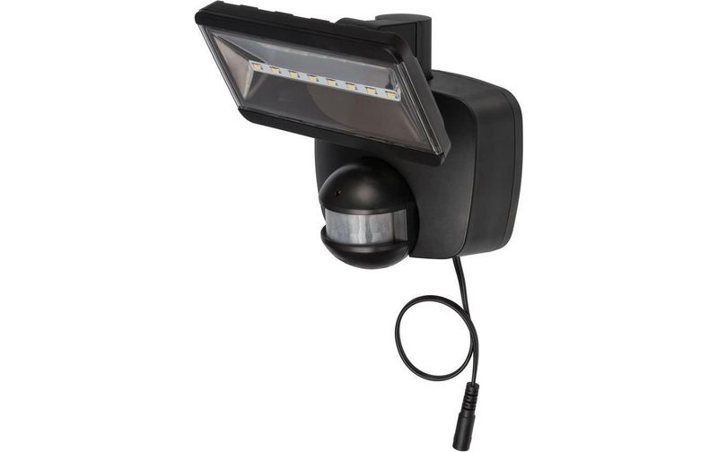 Brennenstuhl SOL 800 1170950010 Solar-Spot mit Bewegungsmelder Tageslicht-Weiß Schwarz