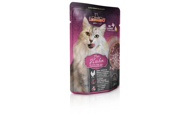 Leonardo Finest Selection Pouch 16 x 85 g - Huhn pur