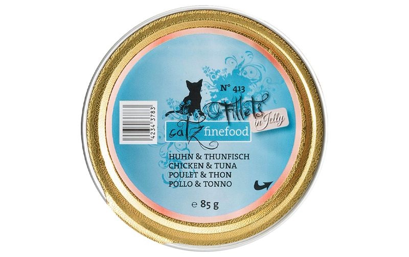 catz finefood Fillets 12 x 85 g - N°413 - Huhn & Thunfisch