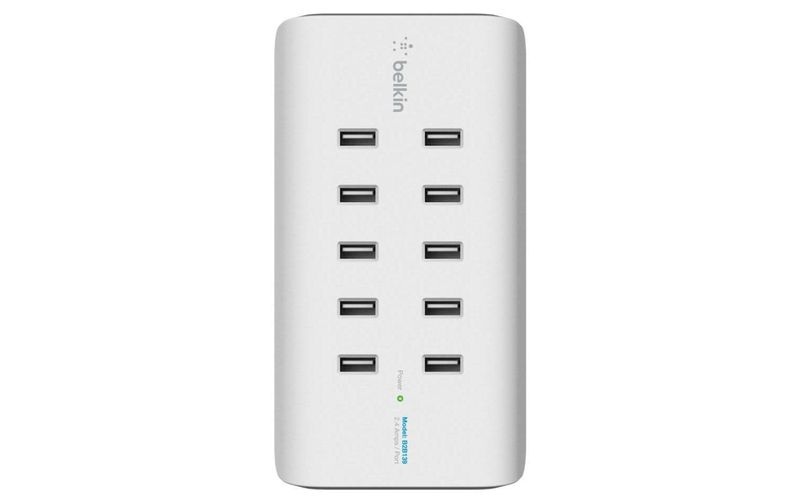 Belkin RockStar B2B139vf USB-Ladestation Steckdose Ausgangsstrom (max.) 24000 mA 10 x USB