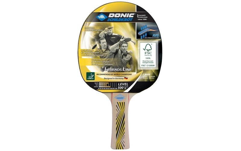 Schildkröt Legends 500 FSC Tischtennis-Racket