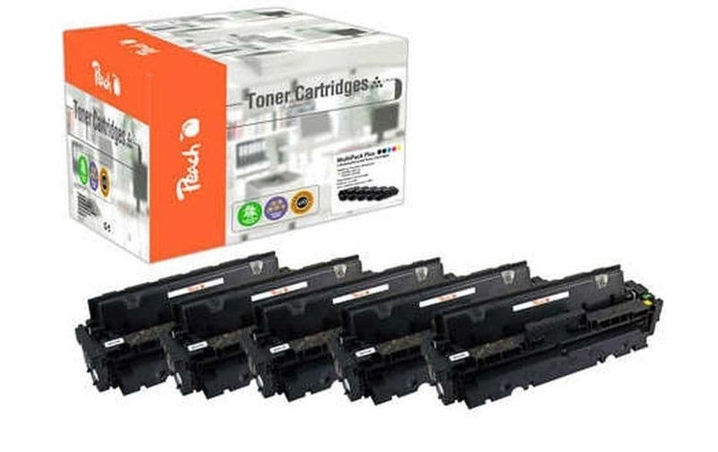 Peach Spar Pack Plus Tonermodule kompatibel zu HP CF410A*2, CF411A, CF412A, CF413A