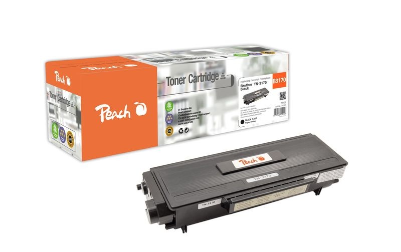 Peach Tonermodul schwarz kompatibel zu Brother TN-3170