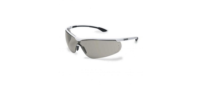 Uvex sportstyle 9193 9193280 Schutzbrille inkl. UV-Schutz Weiß, Schwarz