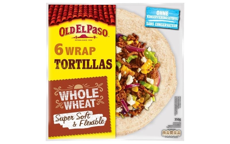 Old El Paso Old El Paso Whole Wheat Tortillas 350