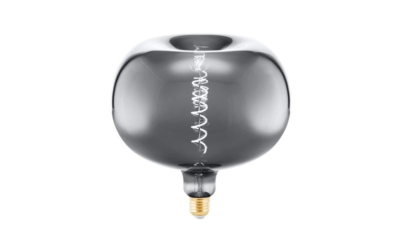 LED-Lampe E27 4W Big Size in Apfelform, chrom