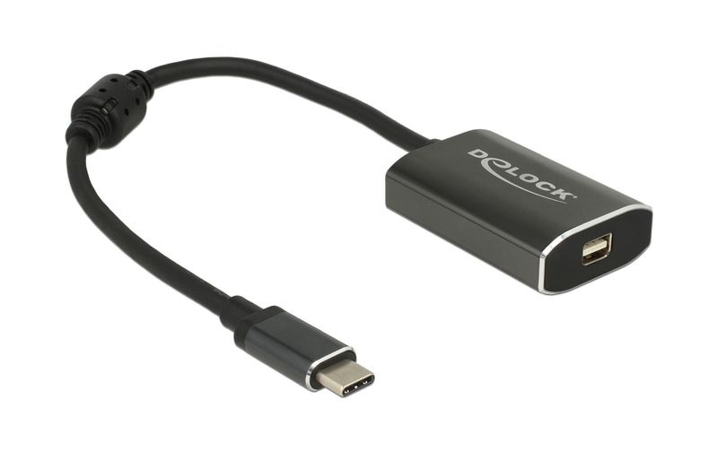 Adapter USB Type-C > mini Displayport 4K mit PD Funktion