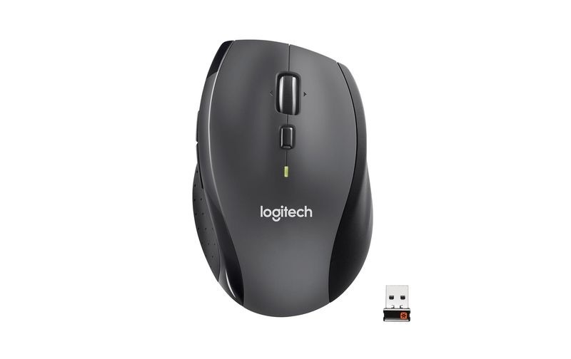Logitech Marathon M705 Wireless Mouse - Dunkelgrau
