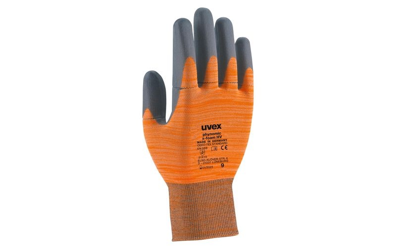 Uvex phynomic x-foam HV 6005409 Arbeitshandschuh Größe (Handschuhe): 9 EN 388 1 Paar