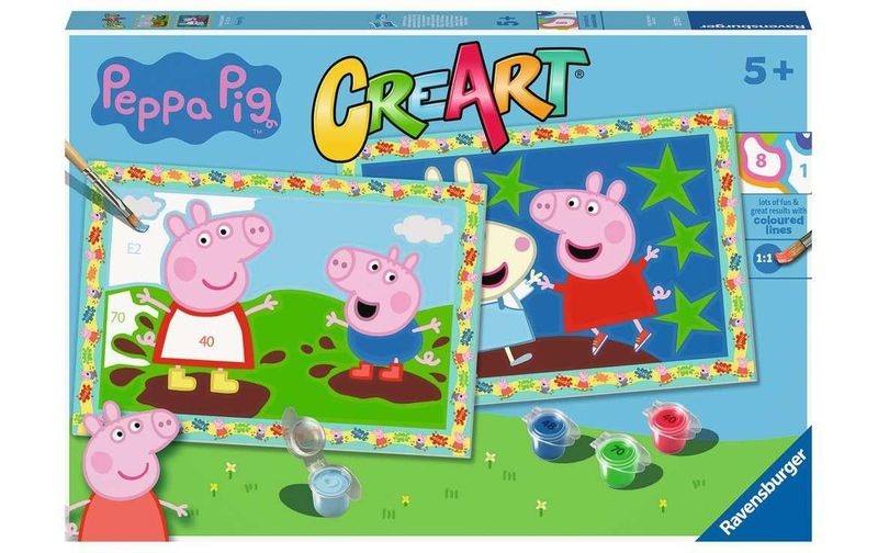Ravensburger Malset CreArt: Peppa Pig