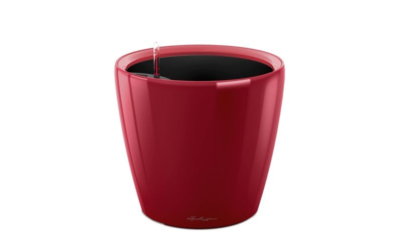 Lechuza - 4er-Set Blumenkästen mit Integriertem Bewässerungssystem Classico Premium 28 LS - Rot