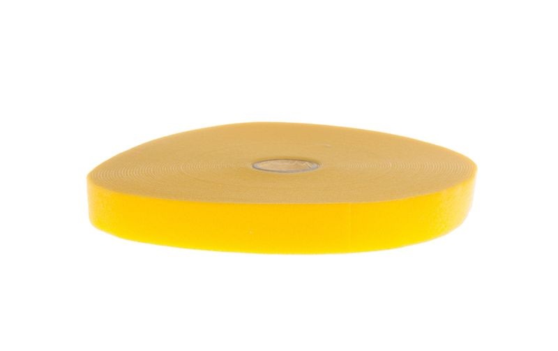 Fastech T0602502081125 Klettband zum Bündeln Haft- und Flauschteil (L x B) 25000 mm x 25 mm Gelb 25 m